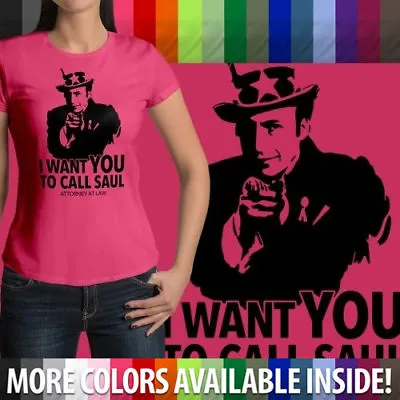 Buy Better Call Uncle Saul Breaking Bad Funny Cool Womens Juniors Girls Tee T-Shirt • 13.11£