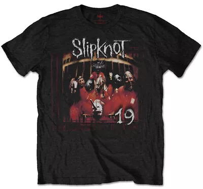 Buy Slipknot Debut Album 19 Years Black T-Shirt OFFICIAL • 16.59£