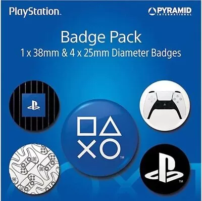 Buy Merch PLAYSTATION (EVERYTHING TO PLAY FOR) BADGE PACK NEW • 4.35£