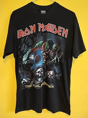 Buy VTG Iron Maiden Double Sided Print Band T-Shirt Small - The Final Frontier • 19.96£