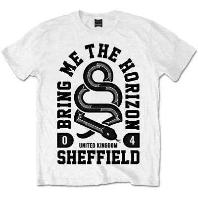 Buy Bring Me The  Horizon Snake T-Shirt Gr.L Asking Alexandria Suicide Silence • 23.51£