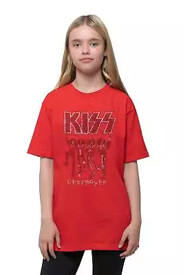 Buy KISS Kids Destroyer Sketch T Shirt • 12.94£
