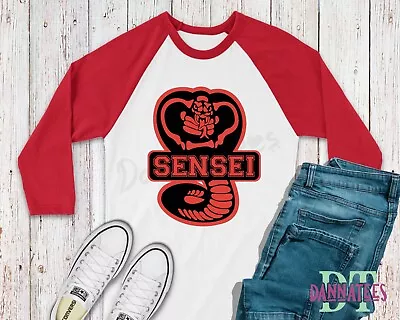 Buy Cobra Kai SENSEI Karate Kid Miyagi-Do Inspired Retro Kids T-Shirt 100%CottonGIFT • 12.99£