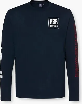 Buy Official Hummel Red Bull Racing Esports Navy Long Sleeve Large TShirt New W/Tags • 29.99£