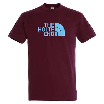 Buy The Holte End T Shirt Aston Villa Claret And Blue • 19.99£