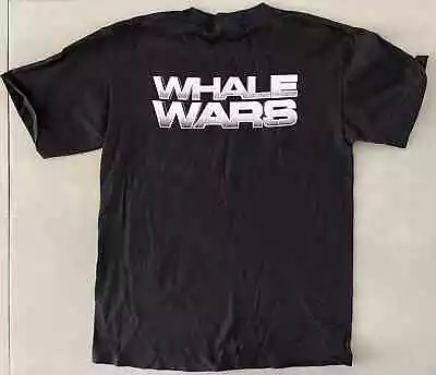 Buy Sea Shepherd Whale Wars Medium Shirt Oceans Cause Protest Environmental Ecology • 42.63£