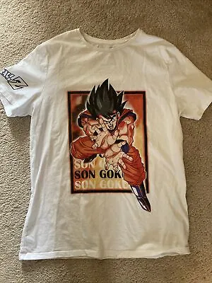 Buy Dragon Ball Z “Son Goku” White T-shirt  • 7.99£