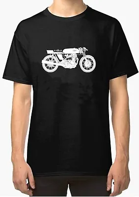 Buy Seeley Line Art Urban Original Vintage Motorcycle T Shirt INISHED Productions • 11.76£