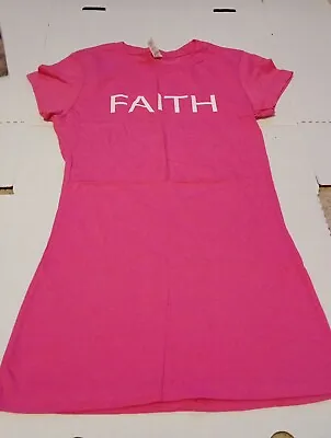 Buy George Michael Faith Womens Fitted Size Large Official T Shirt New • 13.95£