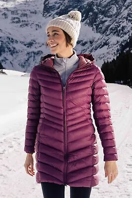 Buy Mountain Warehouse Womens Padded Long Jacket Water Resistant Winter Ladies Coat • 59.99£