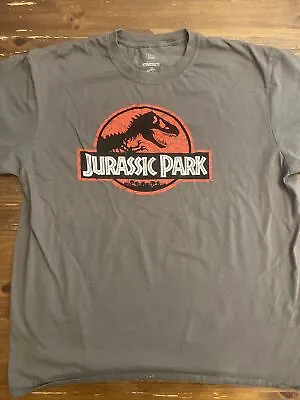 Buy Jurassic Park Official Licensed Pop Tee T Shirt Size 2XL Gray • 9.50£