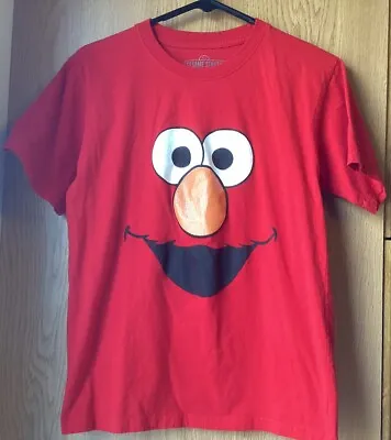 Buy Sesame Street Elmo T Shirt Size Medium • 6.16£