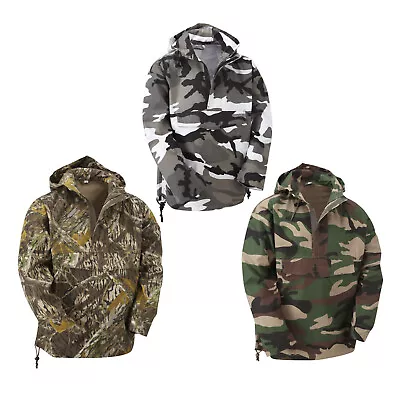 Buy Combat Army Smock Military Style Jacket Hooded Top Snow Camo Urban Hoodie Anorak • 29.99£