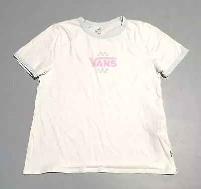 Buy Women's VANS T Shirt Size U.K 6-8 • 4.99£