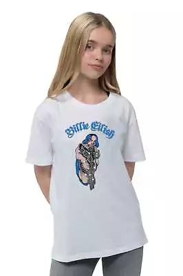 Buy Billie Eilish Kids Bling Logo White T Shirt • 12.94£