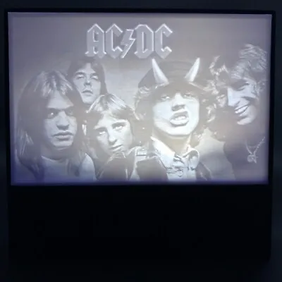Buy AC/DC Inspired Novelty Lamp | Lithophane Rock Band Wow3D Music Angus Young • 21.99£