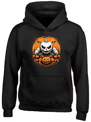 Buy Halloween Pumpkin Kids Hoodie Living Dead Grave Tomb Boys Girls Gift Top • 13.99£