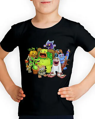 Buy My Singing Monsters Wubbox Furcorn Childrens Funny Boys Girls Kids T-Shirts #GVE • 6.99£