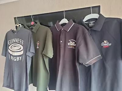 Buy 4 X Mens T Shirt Guiness LARGE • 10£