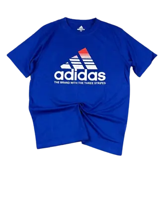 Buy Men ADIDAS Cotton Short Sleeve T-shirt 5 Colors , Size S To XXL, BNWT • 12.49£