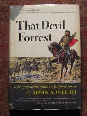 Buy Life Of General Nathan Bedford Forrest - That Devil Forrest - Brodart Cover • 68.36£