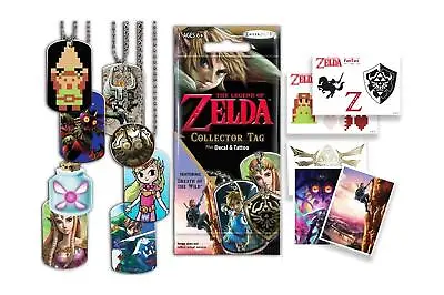 Buy Legend Of Zelda Collector Dog Tags Fun Pack | Includes 6 Unique Items • 8.63£