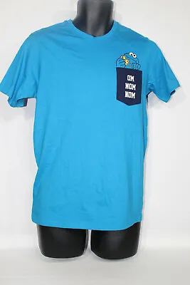 Buy Cookie Monster Official Sesame Street T-shirt  Fathers Day Gift Size Small Xmas • 9.99£