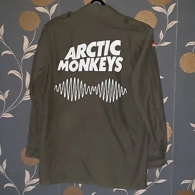 Buy Arctic Monkeys Large Shirt 2013 AM Tour Army Nato 44inch Chest T-Shirt  • 24.99£