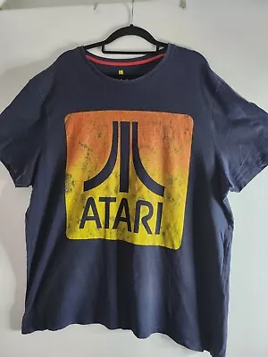 Buy Atari T Shirt Mens Size XL Navy Blue 2018 Difuzed Retro Gaming  • 9.90£