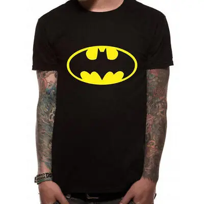 Buy Batman Logo Unisex T-Shirt Mens Ladies Marvel Adults Costume Superhero Print Top • 9.99£