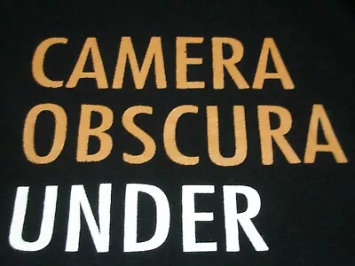Buy Camera Obsura Edinburgh Scotland Black Age 12 - 13 T Shirt 36 Inch Chest • 7£
