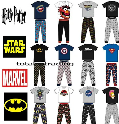 Buy Mens Pyjamas Set  DC Marvel Comics Dwarf Star Wars  Gift Birthday Prsent Idea • 11.99£