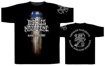 Buy Impaled Nazarene - Suomi Finland Perkele Band T-Shirt Official Merch • 21.43£