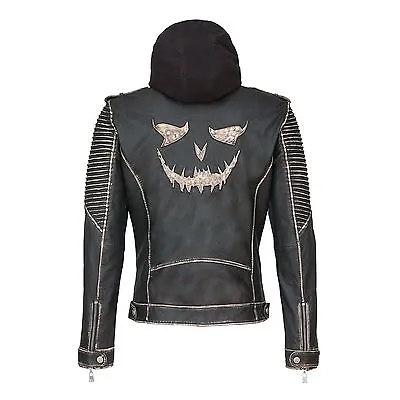 Buy Suicide Squad: ‘The Killing Jacket’ Joker Leather Jacket • 104.19£