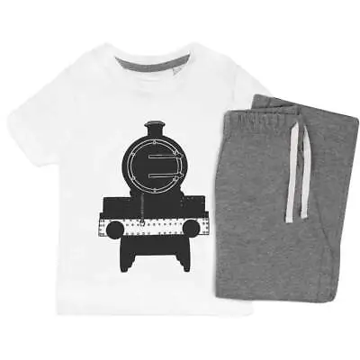 Buy 'Steam Train Front' Kids Nightwear / Pyjama Set (KP023405) • 14.99£