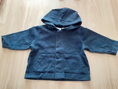 Buy Baby Gap Blue Hooded Jacket Coat Size 3 Months • 5.99£