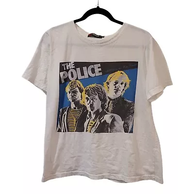 Buy Y2K The Police Walking On The Moon Rare Vintage Womens T-shirt • 37.89£
