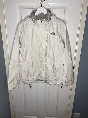 Buy The North Face Women’s Jacket XL White Windbreaker Hyvent • 10£