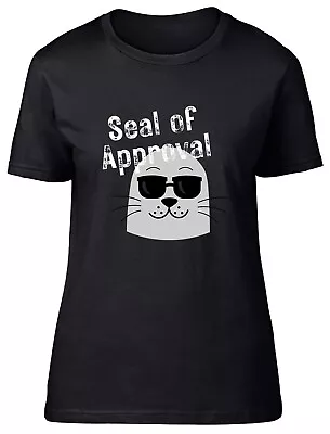 Buy Seal Of Approval Womens T-Shirt Protect Seals Raise Awareness Ladies Gift Tee • 8.99£