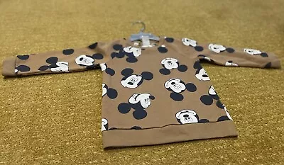 Buy NEW WITH TAGS Mickey Mouse Christmas Jumper Size 18-24 Months Twins Mustard* • 6.99£