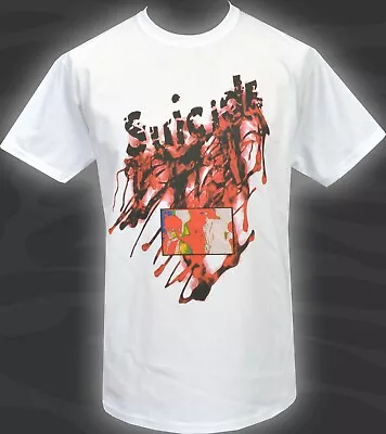 Buy Mens Punk T-Shirt Suicide 1977 American Punk Rock CBGBs Synth Electric Post Punk • 20.50£