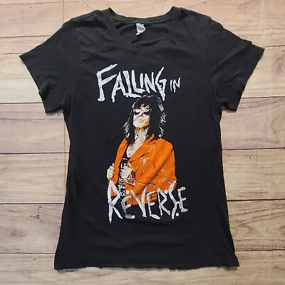 Buy Falling In Reverse T Shirt Women's X-Large Ronnie Radke Escape The Fate Tee • 14.21£
