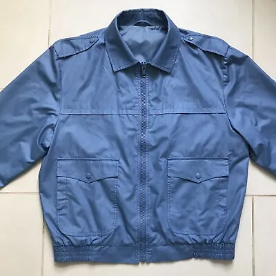 Buy Vintage St Michael Blue Anorak Jacket W. Epaulettes (45-46” Chest, XL, Indie) • 12£
