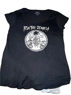 Buy Run The Jewels - Black Shirt - Ladies - L/G/14- Volcom X • 33.18£