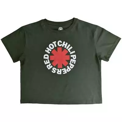 Buy Red Hot Chili Peppers Classic Asterisk Crop Top • 14.93£