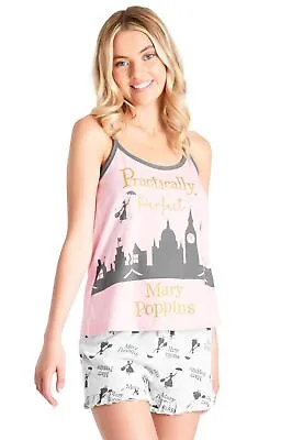 Buy Disney Ladies Pyjamas - Shorts Pyjamas For Women - Mary Poppins • 13.99£