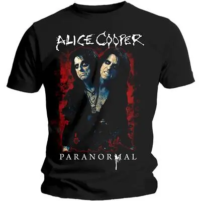 Buy Official Licensed - Alice Cooper - Paranormal T Shirt - Goth Rock • 18.99£