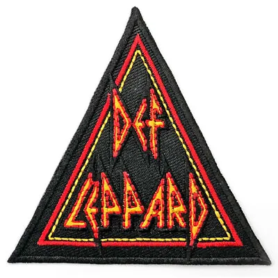 Buy Officially Licensed Def Leppard Logo Iron On Patch- Music Rock Band Patches M012 • 4.35£