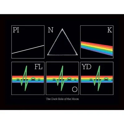 Buy Pink Floyd Dark Side Of The Moon Heartbeat Rainbow Official Merch • 15.19£