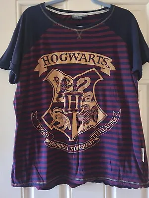 Buy Official Hogwarts HARRY POTTER T Shirt Size 18/20 • 8.97£